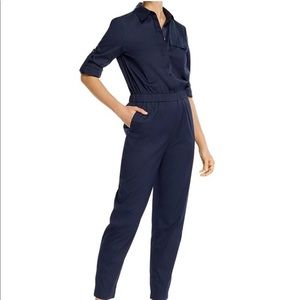 THEORY - UTL NAVY BLUE JUMPSUIT